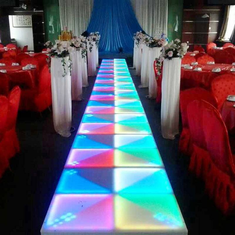 Color LED Dance Floor with Radiant strip