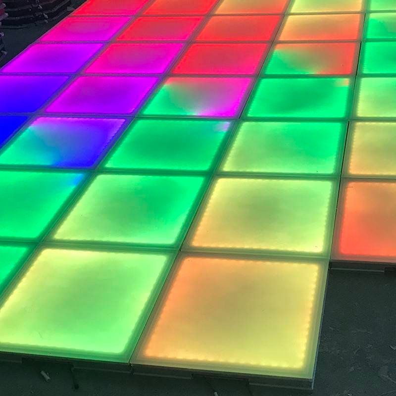 Rainbow Colorful LED Dance Floor