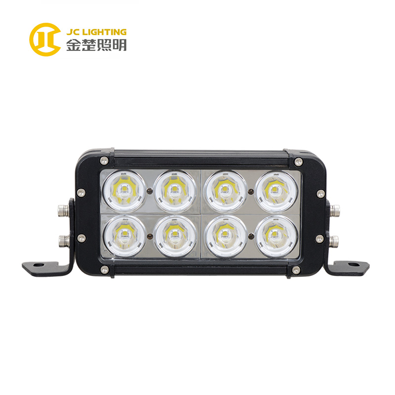 JC10218D-80W High Power Offroad Double Row 8 Inch 80W Cree LED Light Bar for Snowmobile