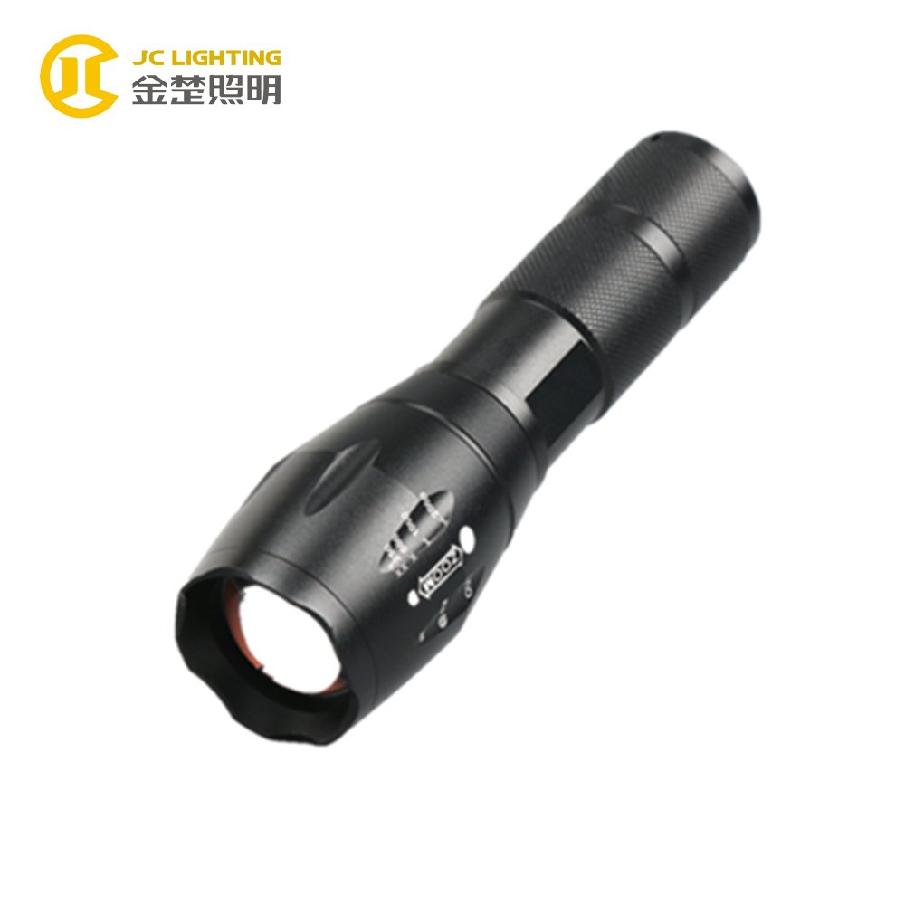 JC0802-8W Cree T6 8W LED Flashlight For Hunting ,Police,Emergtency Torch Light