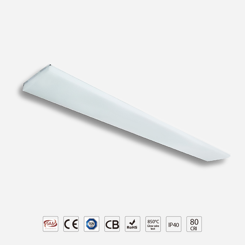 High Efficiency 3D Frameless Linear Panel Light