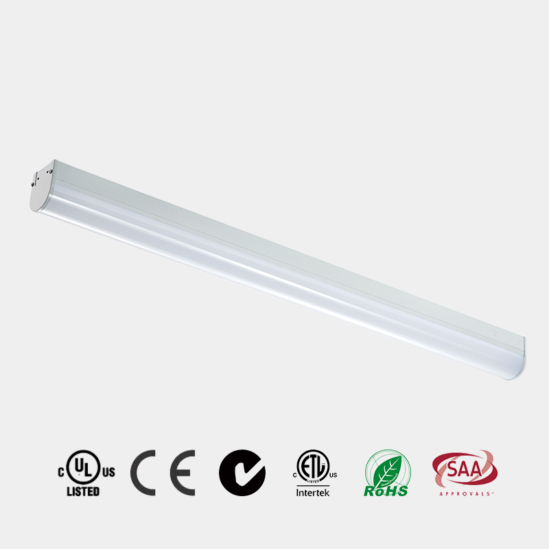 LED Strip Light 4ft 8ft 130 LM/W ETL DLC PC Milky diffuser LED Batten China HG-L205