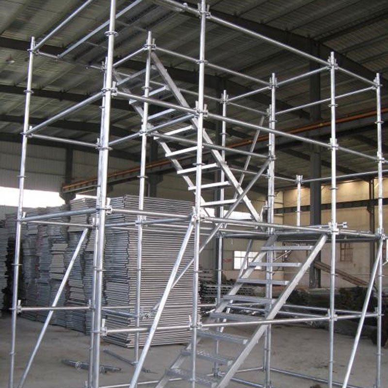 Hot-dip galvanized scaffolding truss for outdoor suspended speakers