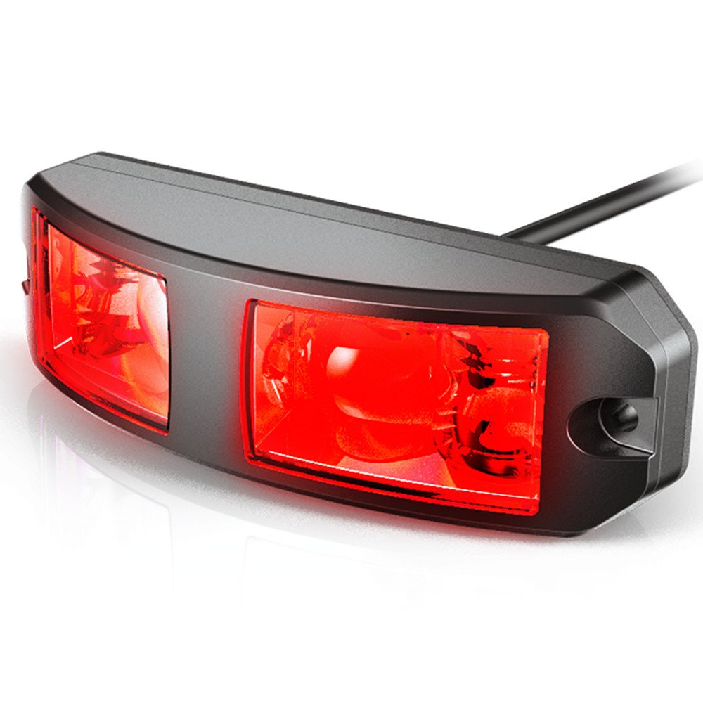 Emergency warning lights red led strobe lights