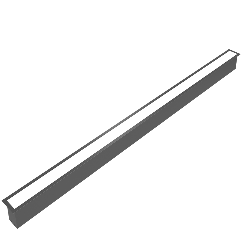 High efficiency Recessed Opal LED Linear Light