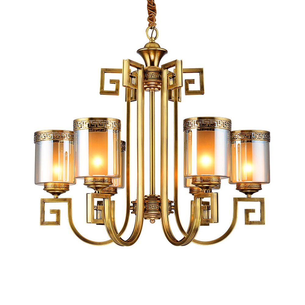 Round Cylinder Chandelier (EYD-14211-6)