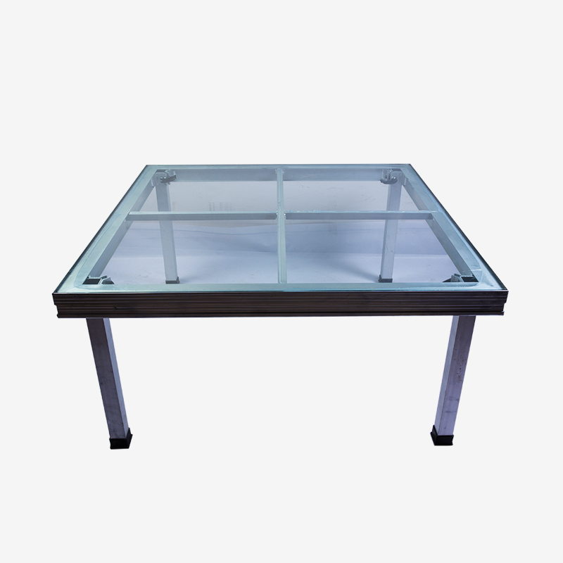 Clear transparent aluminumframe acrylic adjustable acrylic stage