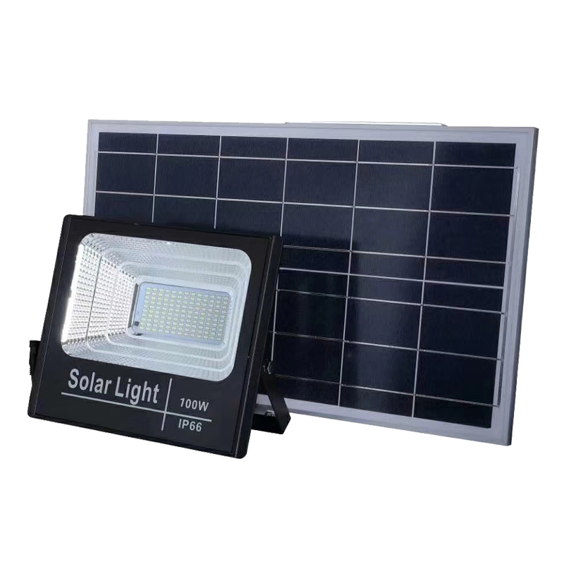 Good quality super Bright 30w /60w/100w/150w/200w  intelligent  2 year warranty solar LED flood  lig