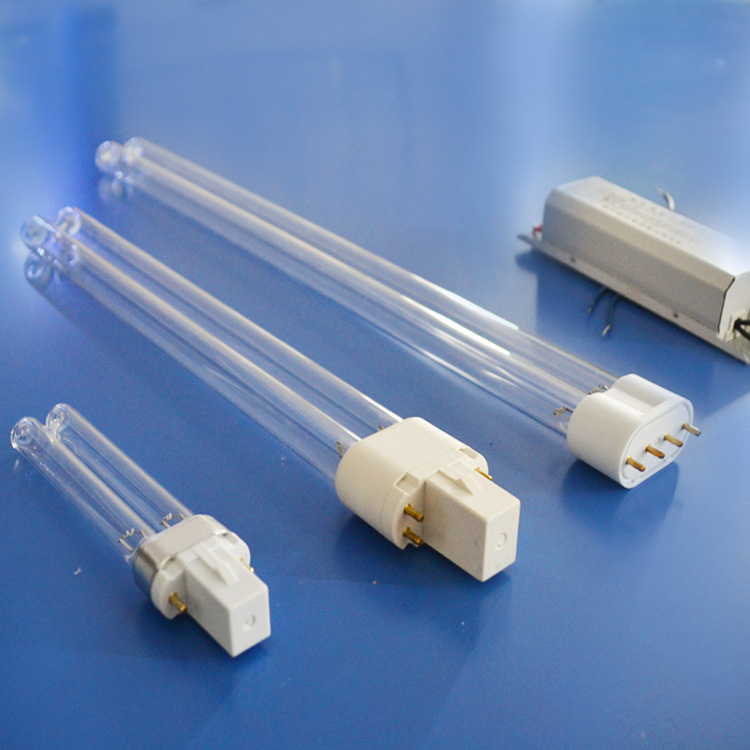 Compact type UVC germicidal lamp (H shaped)