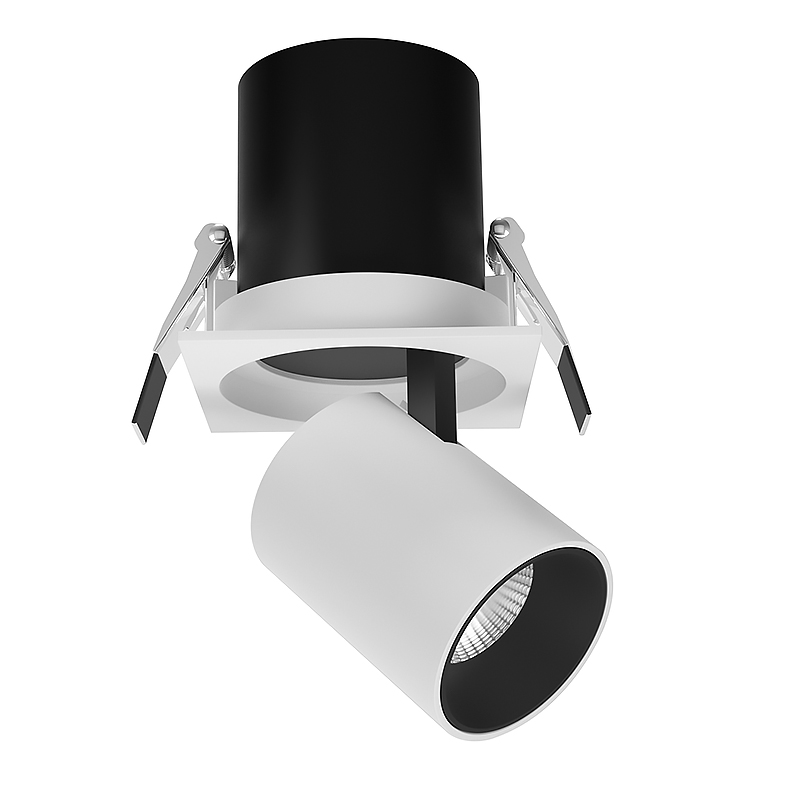 RECESSED - PULL OUT ADJUSTABLE SPOT LIGHT