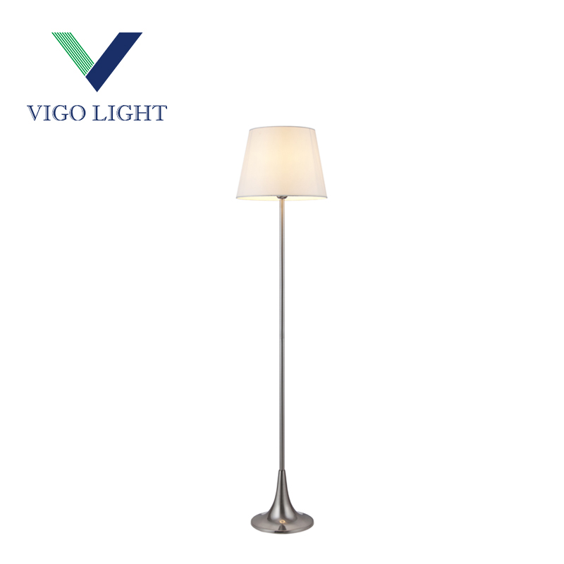 Satin floor lamp 1.5m Height E27