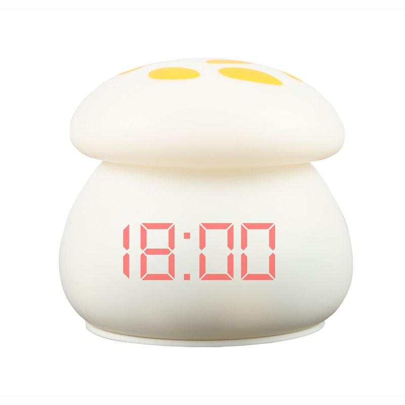 Human body induction clock projection display alarm: intelligent micro-lighting LED silica gel lamp,