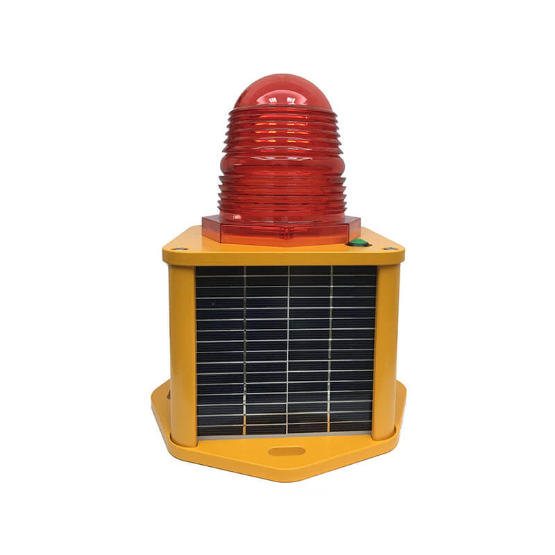 Solar Aviation Obstruction Light Low-intensity Type B LED ICAO Certified CS-810/S