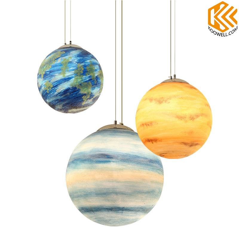 KJ001 Creative Modern Resin Pendant Light for Dining room and Living room