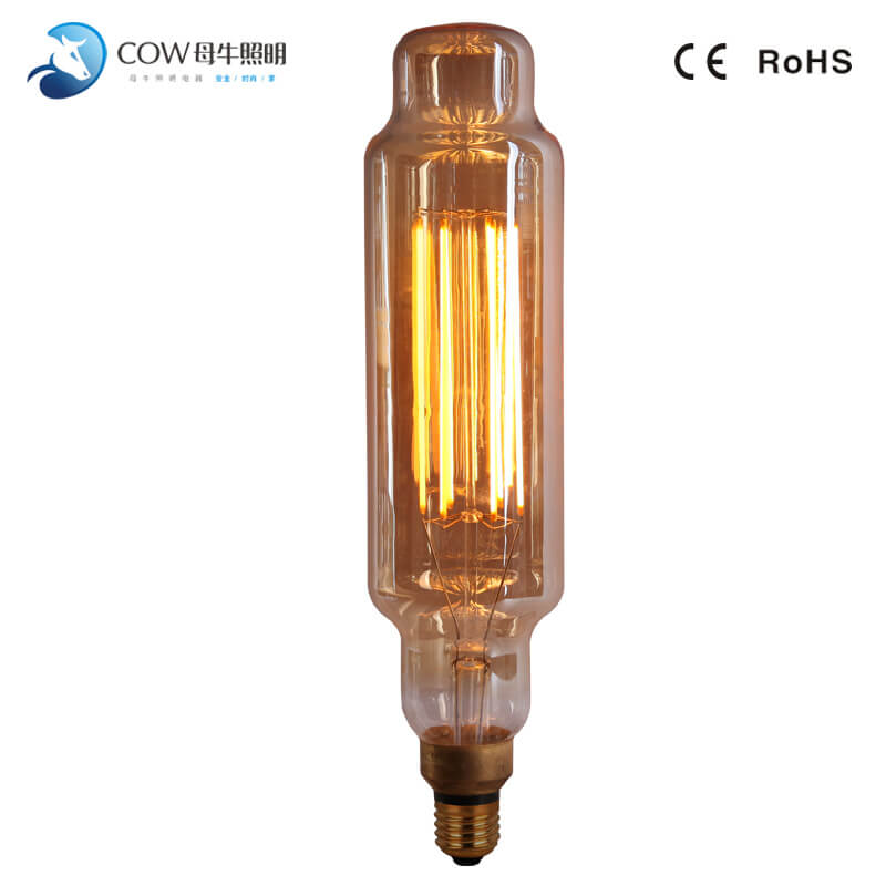 Wholesale LED Edison Vintage Bulb BTT80 LED Big Bulb e27 6W 220V/240V Led Filament Lamp Bulb Light