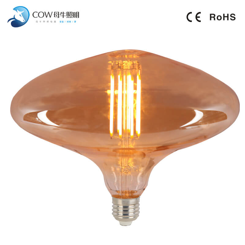 Special Filament Big Bulb e27 6w FDL200 LED Filament Decoration Lamp