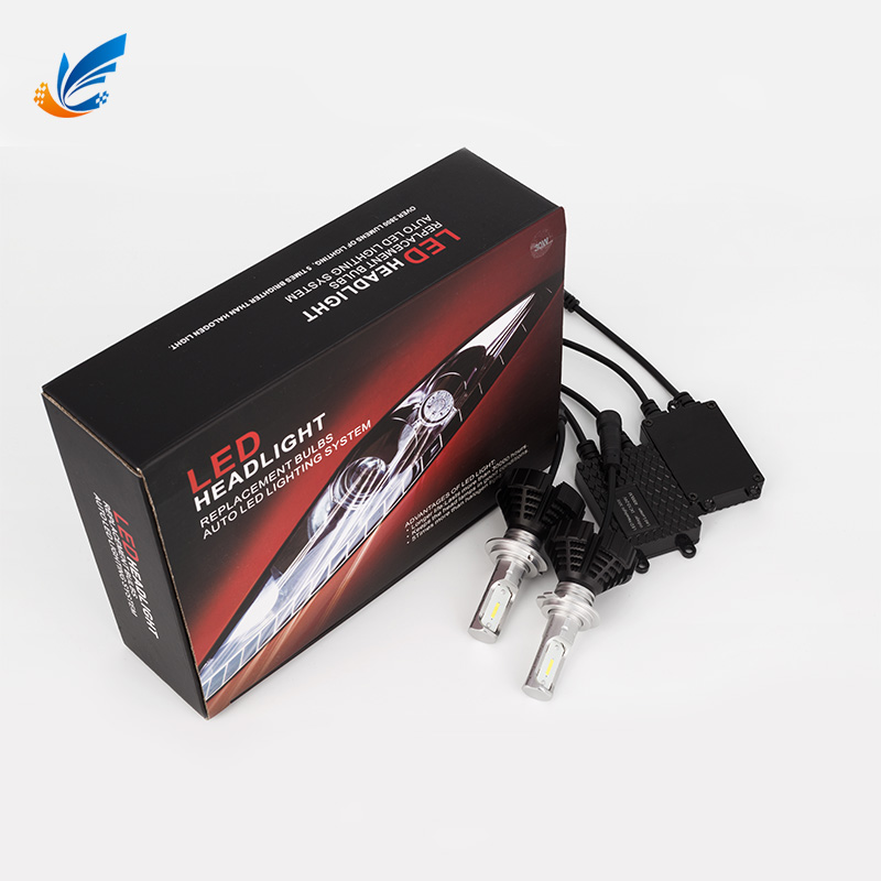 Auto led bulb aluminium fanless 8G H7