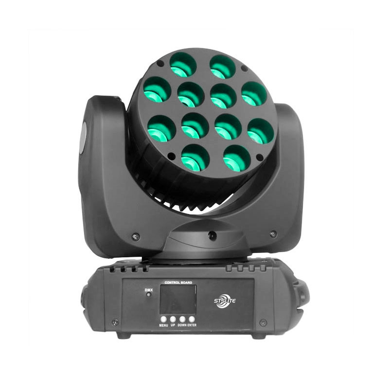 Moving Head Wash LED_MARS 1210 beam wash light of small size.equipped with 12pcs 10W RGBW 4in1 LED