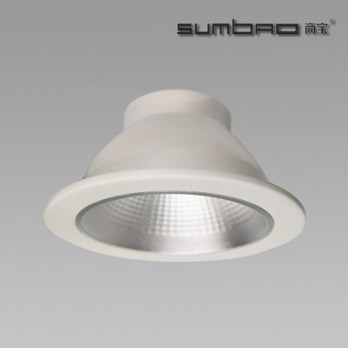 FL020  SUMBAO Lighting Factory supply 5 Inch Imported COB Chip LED Downlight  for Residential and Co