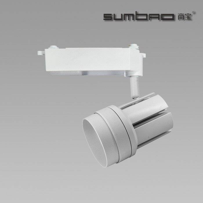 TK038 SUMBAO Lighting Dimmable Imported COB Chip Led 30W Track Light, High CRI Smart Appearance Trac