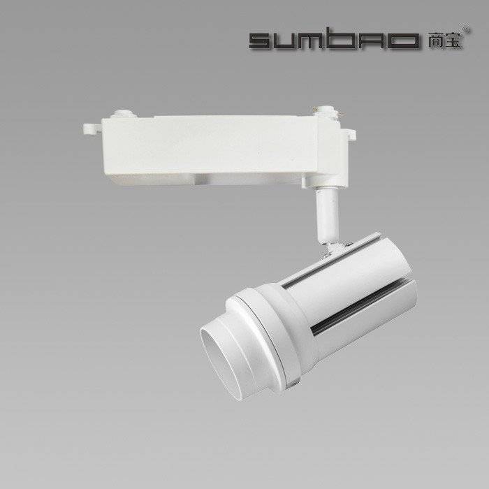 TK050 SUMBAO Lighting Dimmable Imported COB Chip Led 24W Track Light, High CRI Smart Appearance Show