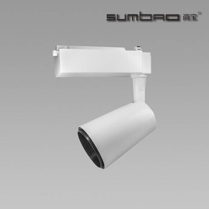 TK062 SUMBAO Lighting Dimmable Imported  COB Chip Led 18W Track Light, High CRI Smart Appearance Sho