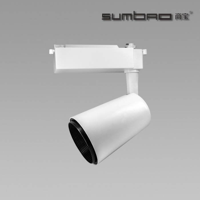 TK063 SUMBAO Lighting Dimmable Imported COB Chip Led 24W Track Light, High CRI High Efficiency Smart