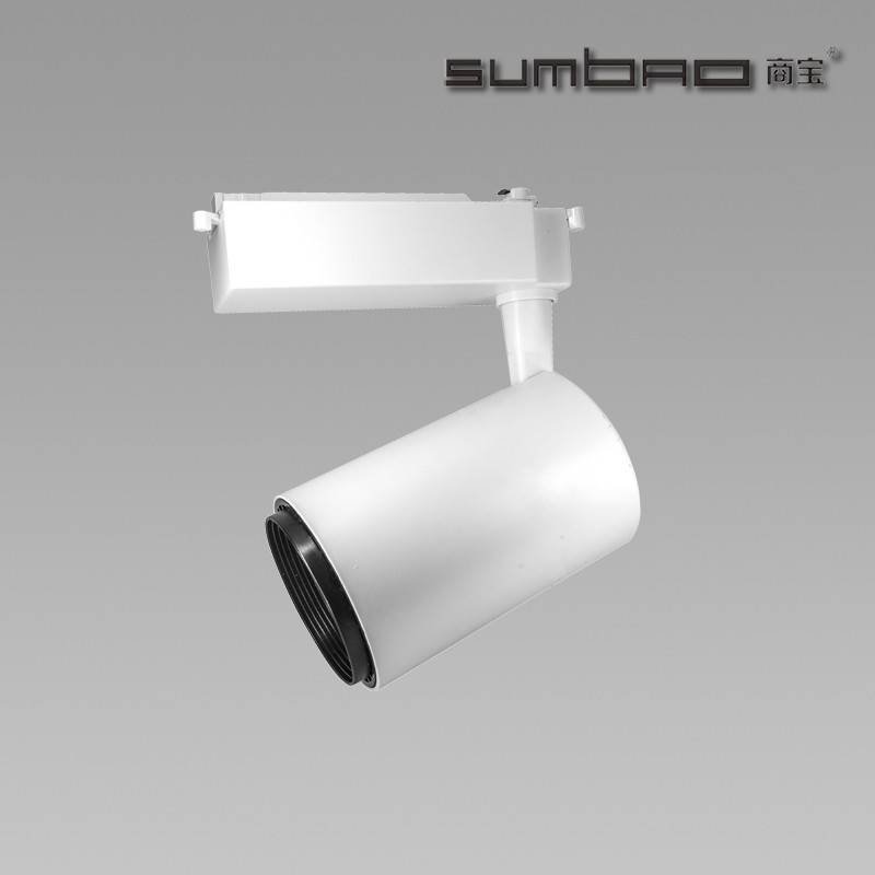 TK067 SUMBAO Lighting dimmable track spotlight for high end retail store accent lighting 18W/24W wit