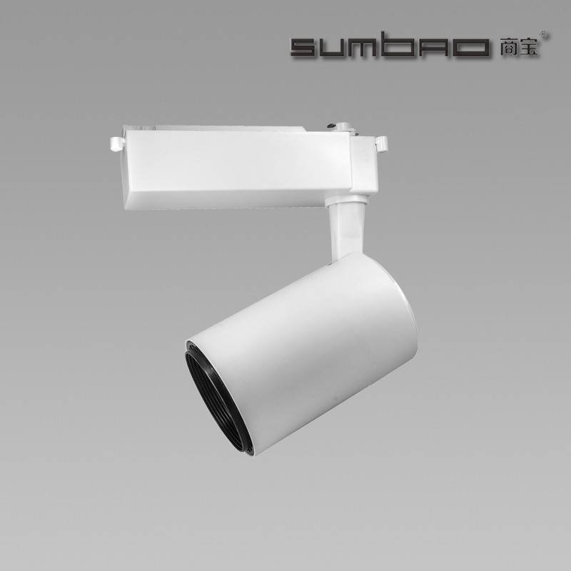 TK068 SUMBAO Lighting Dimmable Imported COB Chip Led 30W Track Light, High CRI High Efficiency Smart