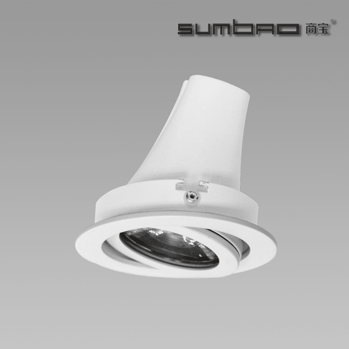 DW076 SUMBAO Professional  Round Trim 18W/24W Recessed Spotlights for High End Retail Shops, Residen