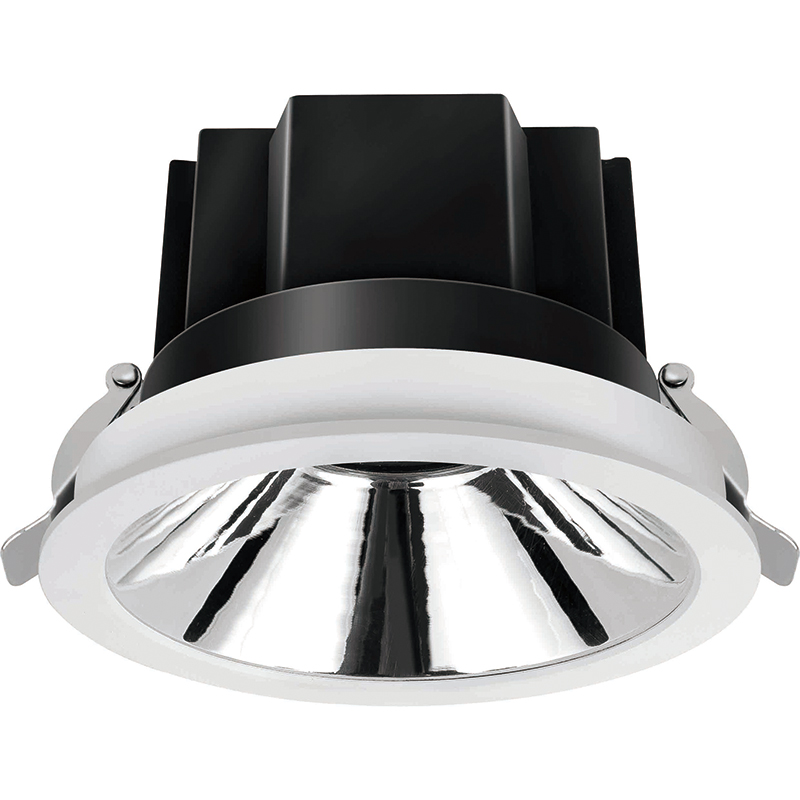 Commercial lighting Recessed LED Down lamp, UGR<15 downlight  Dark light technology Max 30W 124 001-