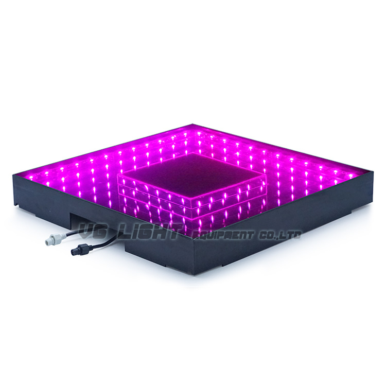 Interactive Infinity Mirror 3D LED Dance Floor 50x50cm