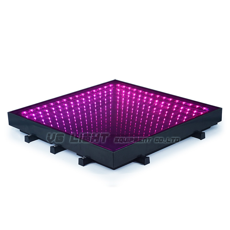 Wireless Infinity Mirror 3D LED Dance Floor 50x50cm