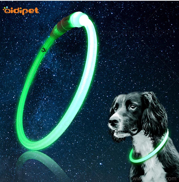 AIDI-Dog Collar Lights Waterproof Manufacture | Aidi-c1 Led Dog Collar-11