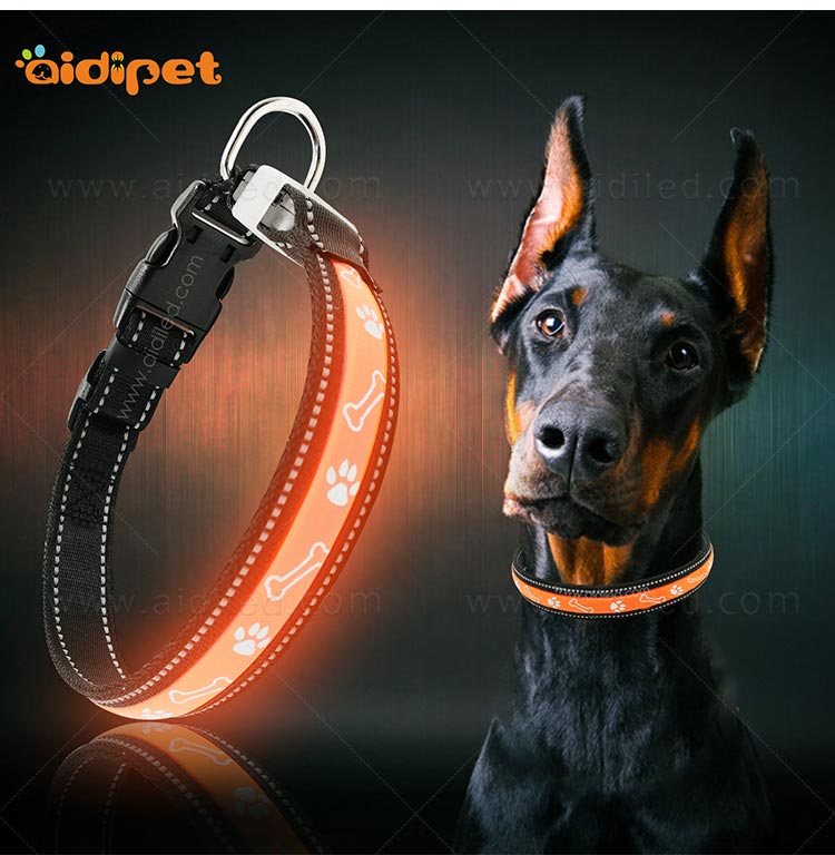 AIDI-Best Led Dog Collar Waterproof Custom Logo LED Dog Collar-9