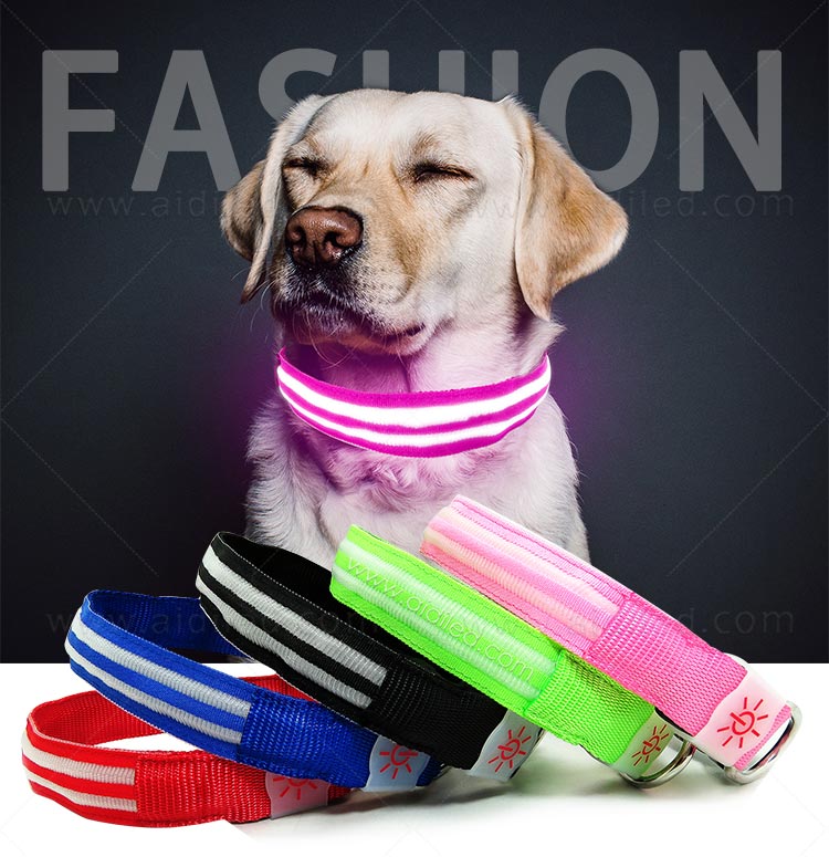 AIDI-Find Dog Collar Lights Waterproof Dog Collars That Light Up At Night-2