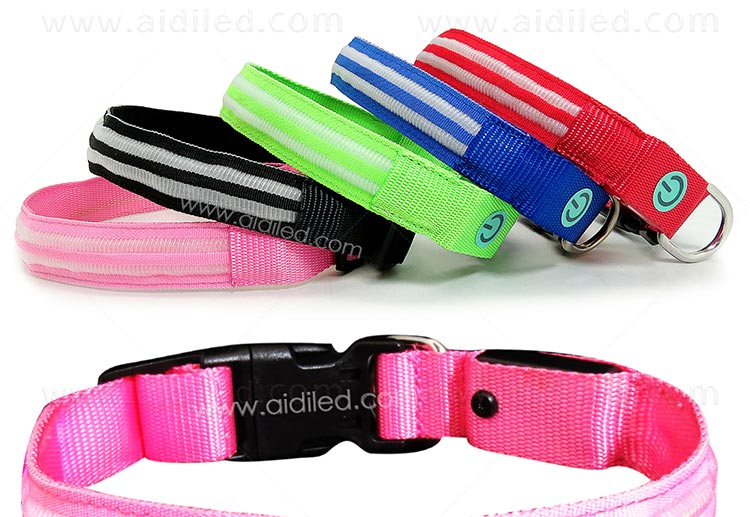 AIDI-High-quality Flashing Dog Collar | Custom LED Dog Collar-5