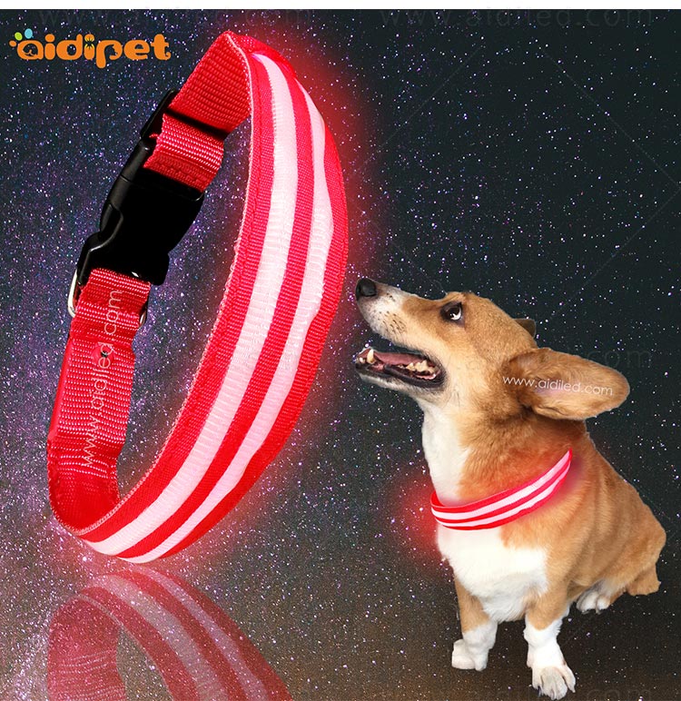 AIDI-High-quality Flashing Dog Collar | Custom LED Dog Collar-7