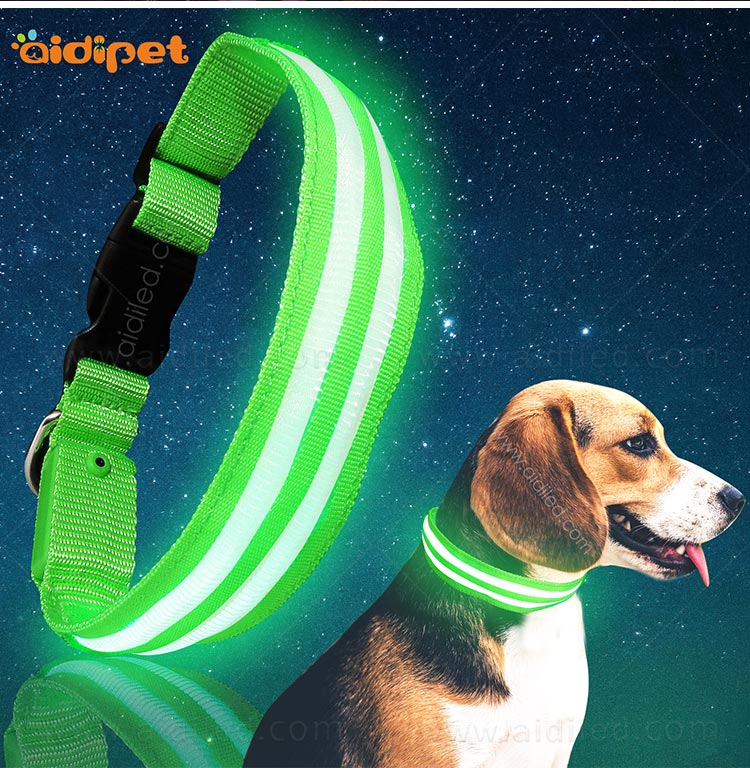 AIDI-High-quality Flashing Dog Collar | Custom LED Dog Collar-8