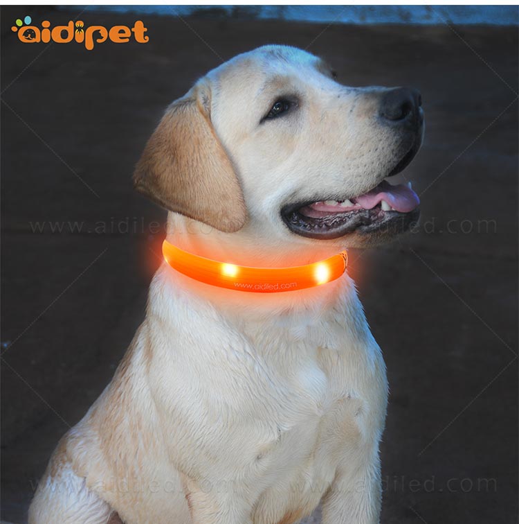AIDI-Led Light Up Dog Collar Led Fashionable Dog Collar-12