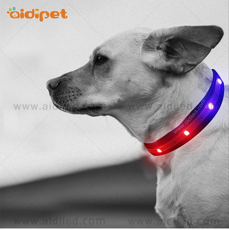 AIDI-Dog Collar Led Flashing Light Manufacture | Led Nylon Dog Collar-8