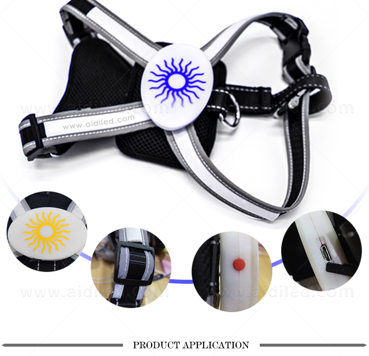AIDI-Find Led Dog Harness Led Nylon Dog Harness Manufacturer-6