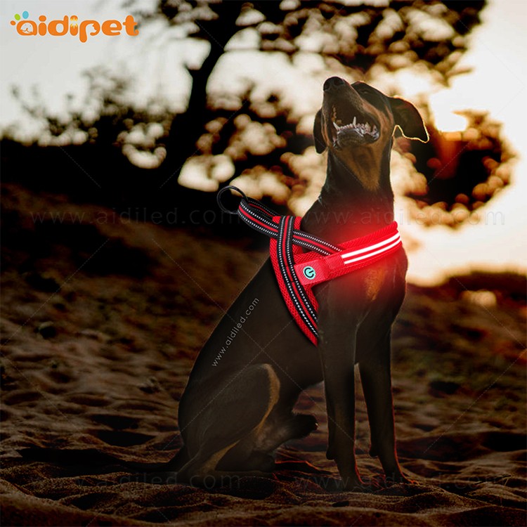 AIDI-Find Illuminated Dog Harness Wholesale Dog Harness Vest-7