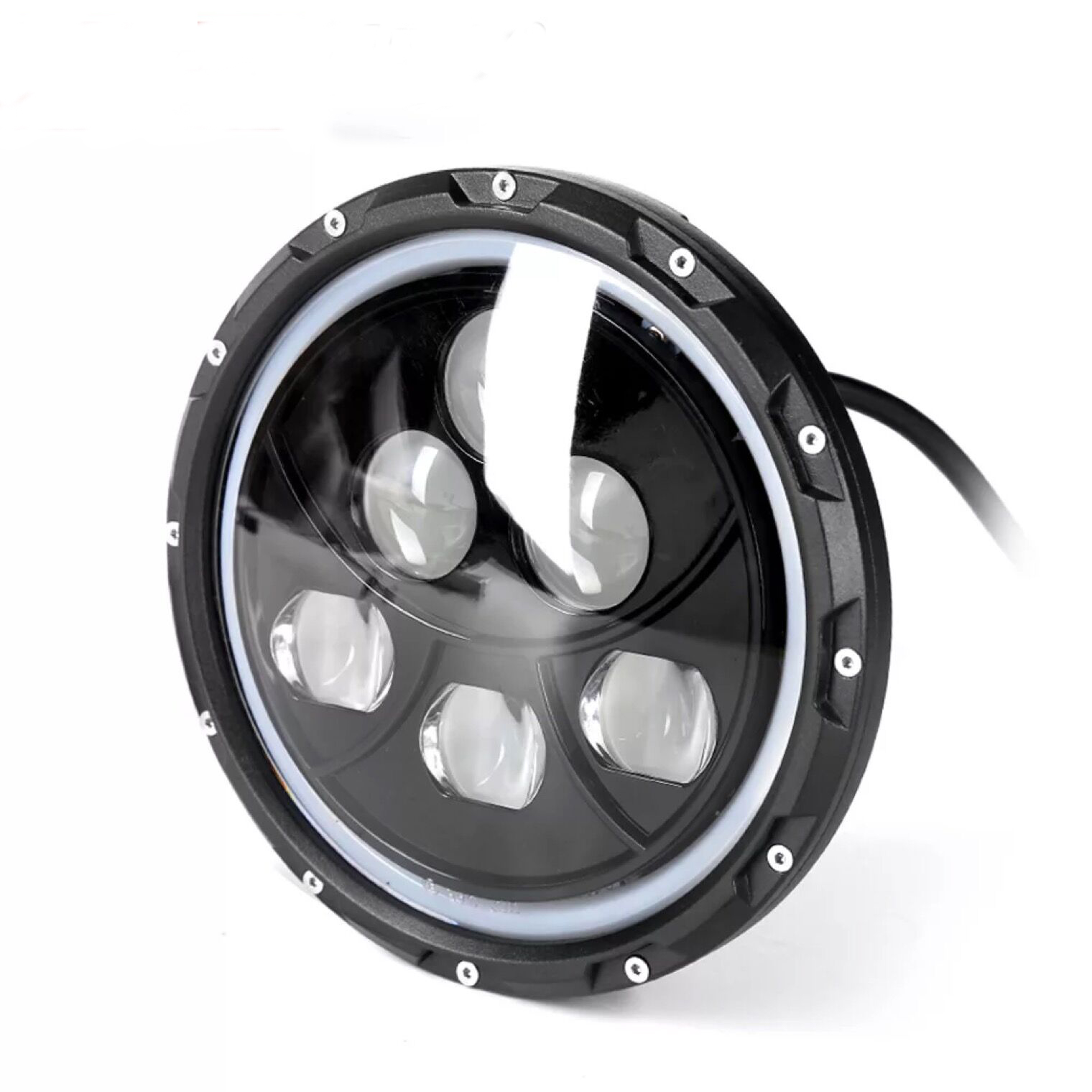 Jeep Wrangler led halo JK Headlights 60W Cree Chip