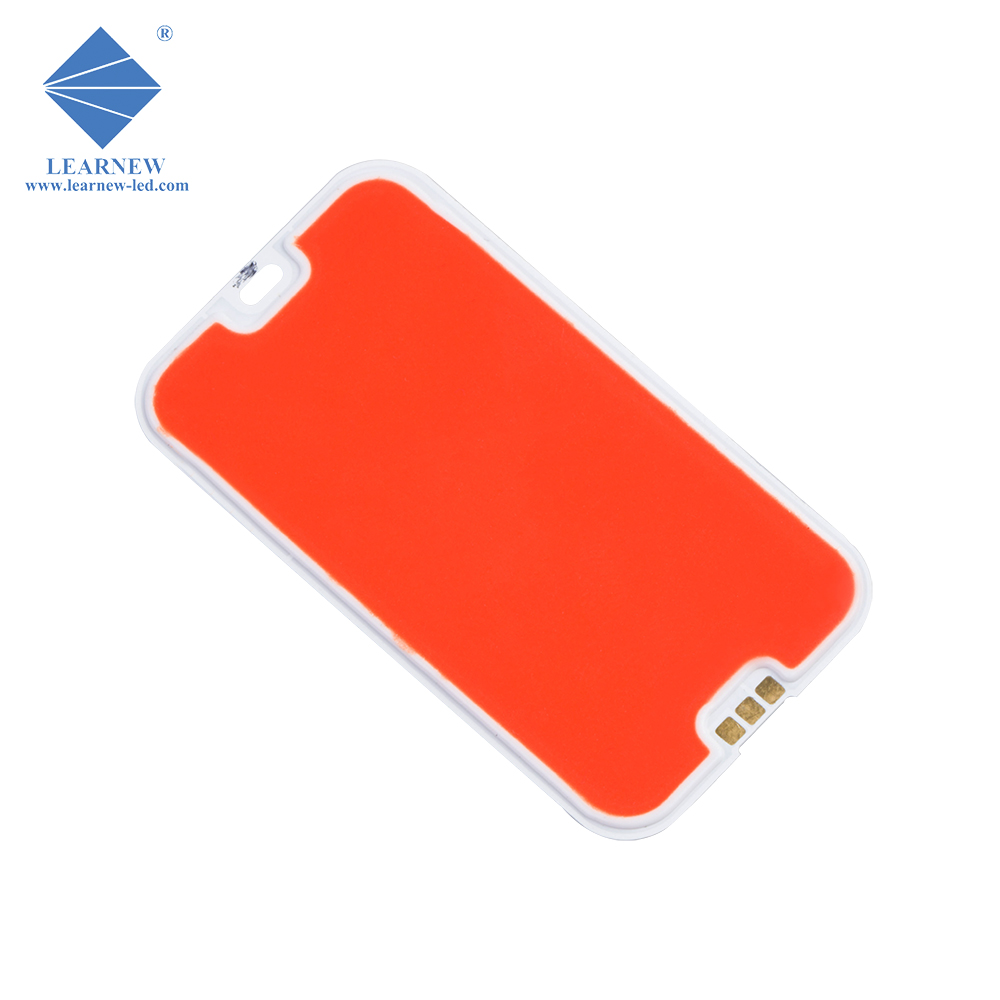 shenzhen manufacturer 2.5w red 620-630nm flip chip flexible led cob