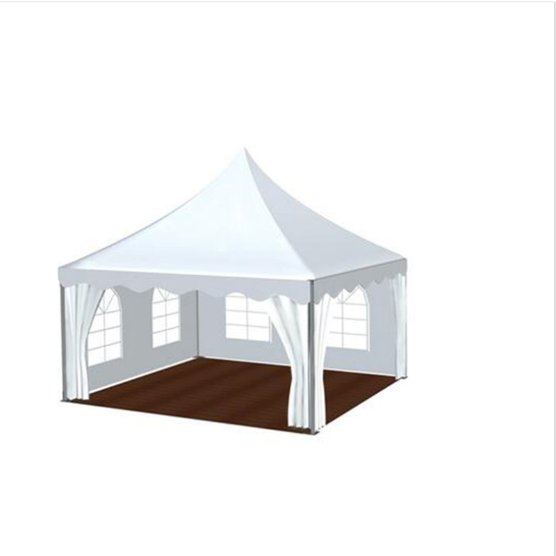 02-Aluminum Pagoda Tent with PVC Cover