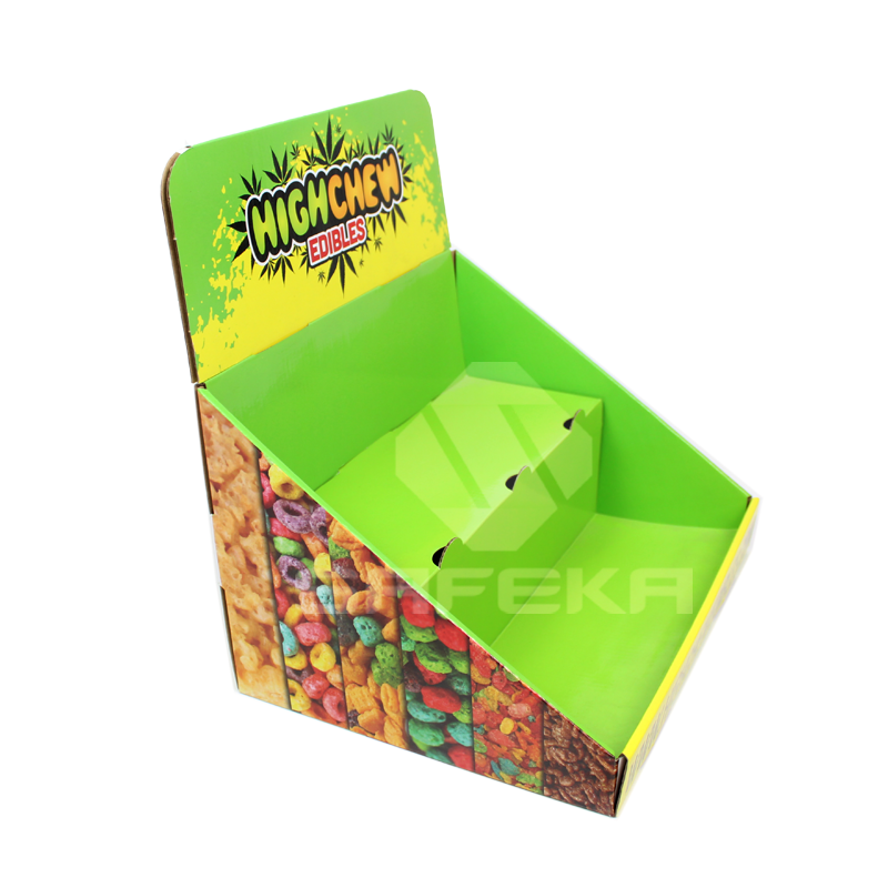 Wholesale Promotion Cardboard 2 Tier Display Stand for Candy SC1135