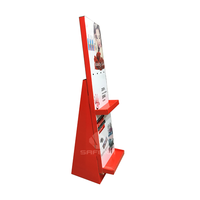 Innovative Corrugated Cardboard Display Stand for Mascara and Makeup SF1156