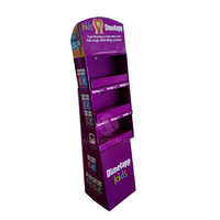 Corrugated Pos Display Stands with Shelf for Pharmacy SF1165