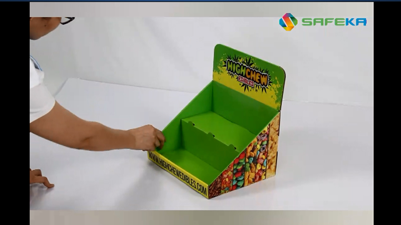 Professional 2 Tiers Counter Display Supplier